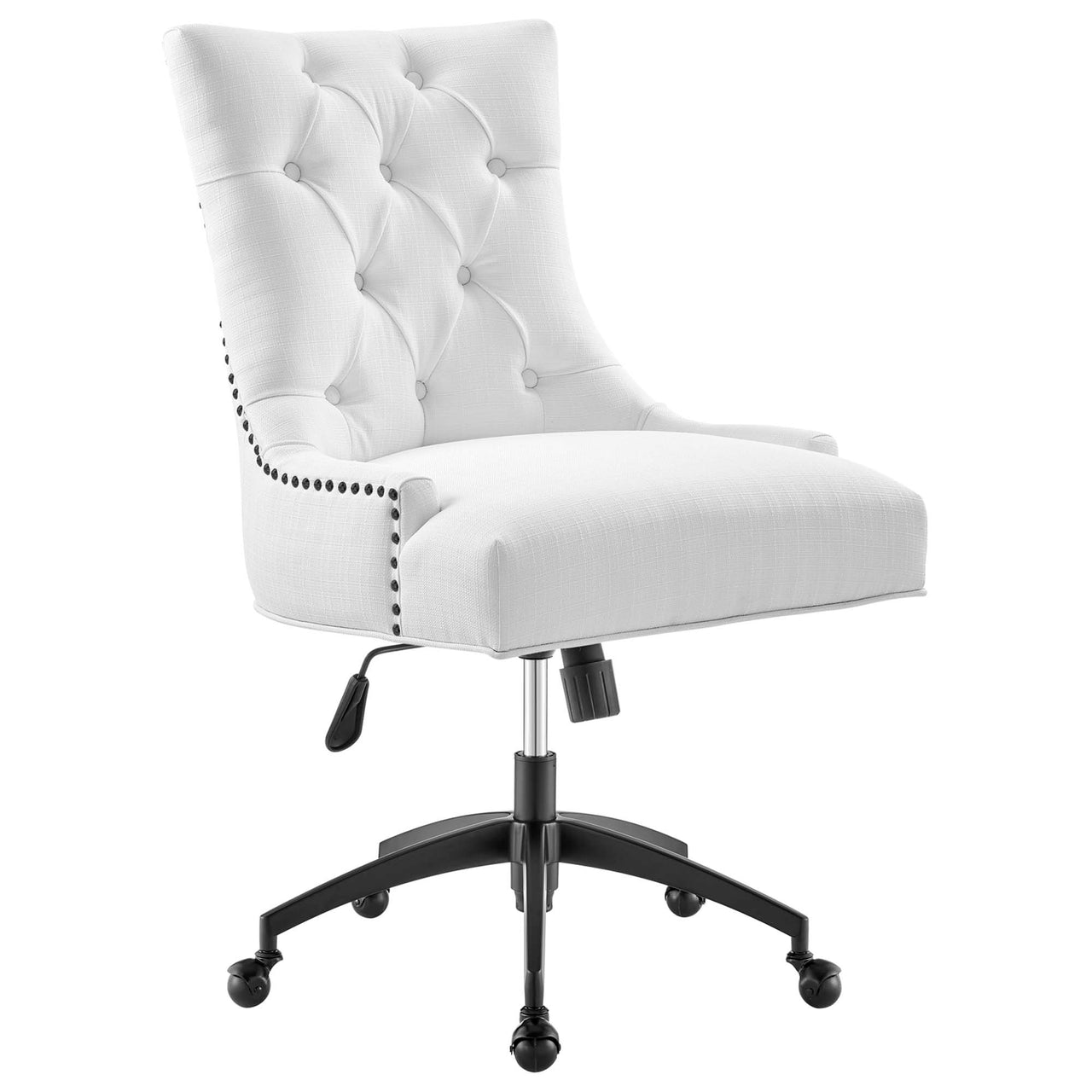 Cavell Fabric Office Chair, Black & White