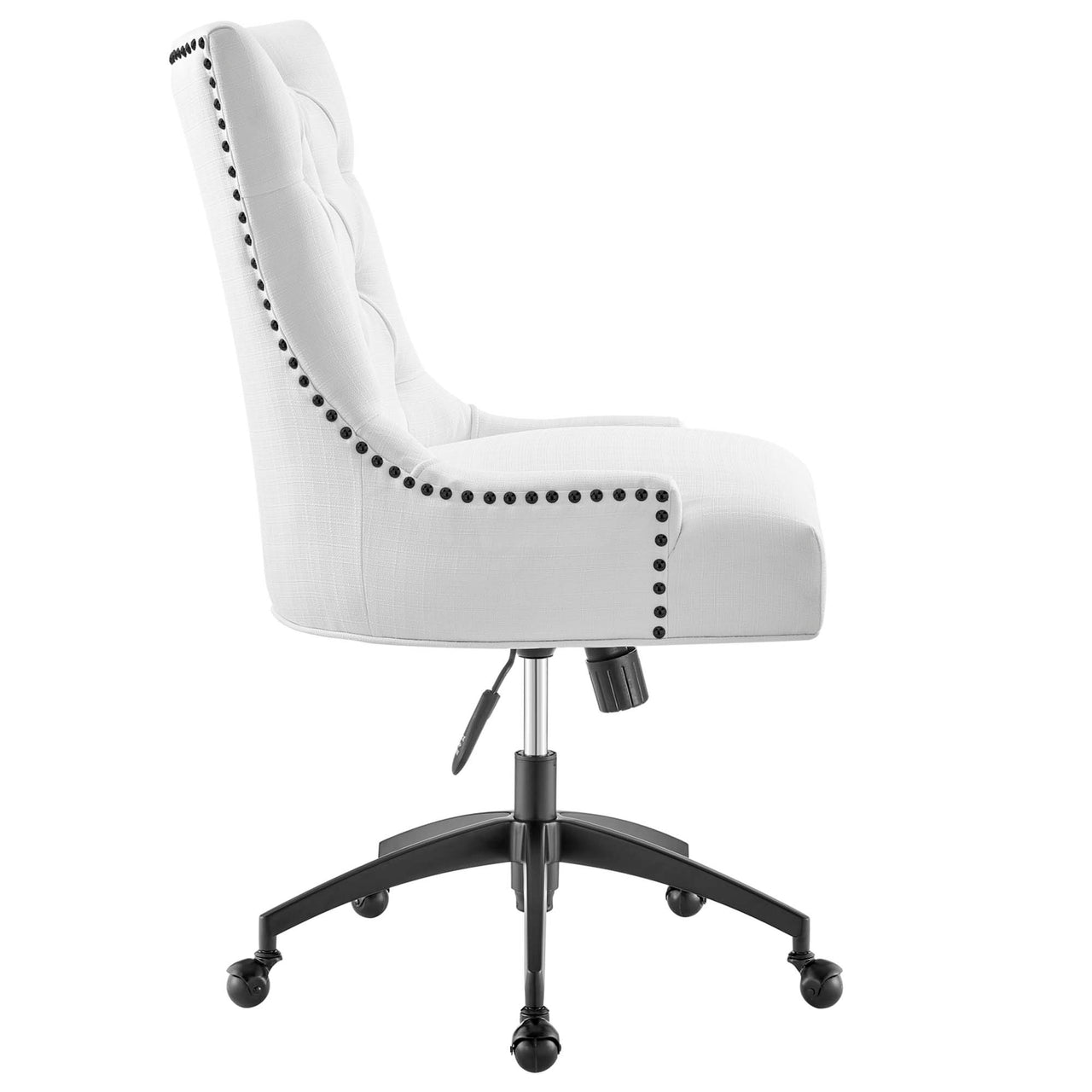 Cavell Fabric Office Chair, Black & White