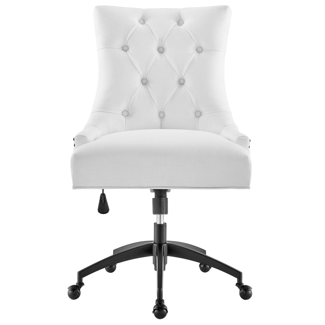 Cavell Fabric Office Chair, Black & White