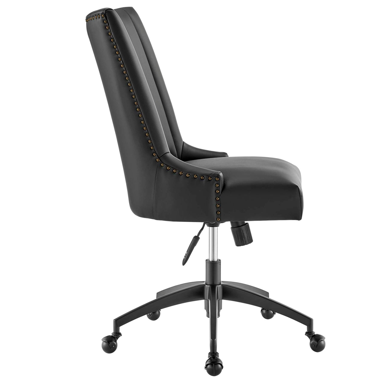 Arvene Eco-Leather Office Chair, Black