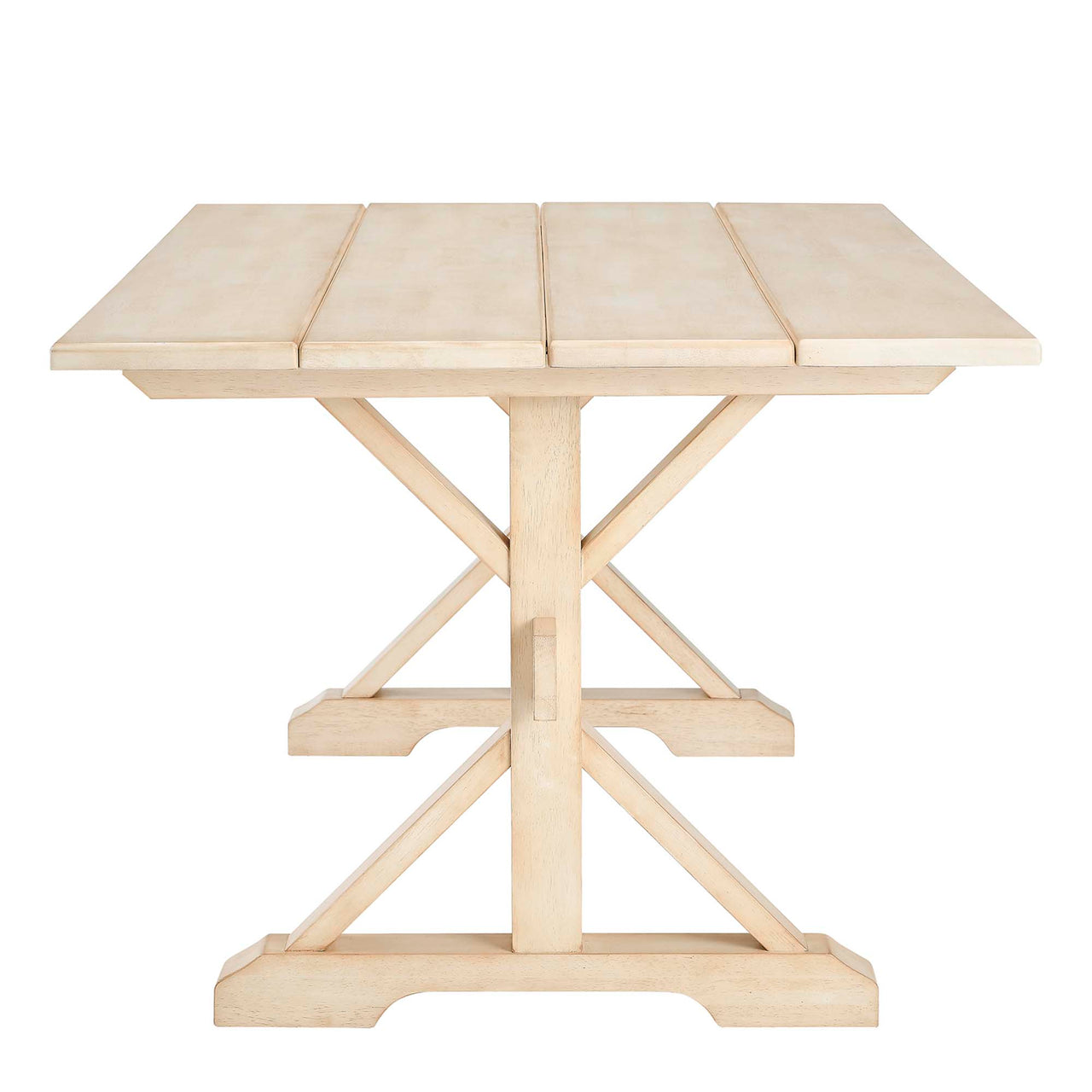 Picnic Dining Table, Natural Wood