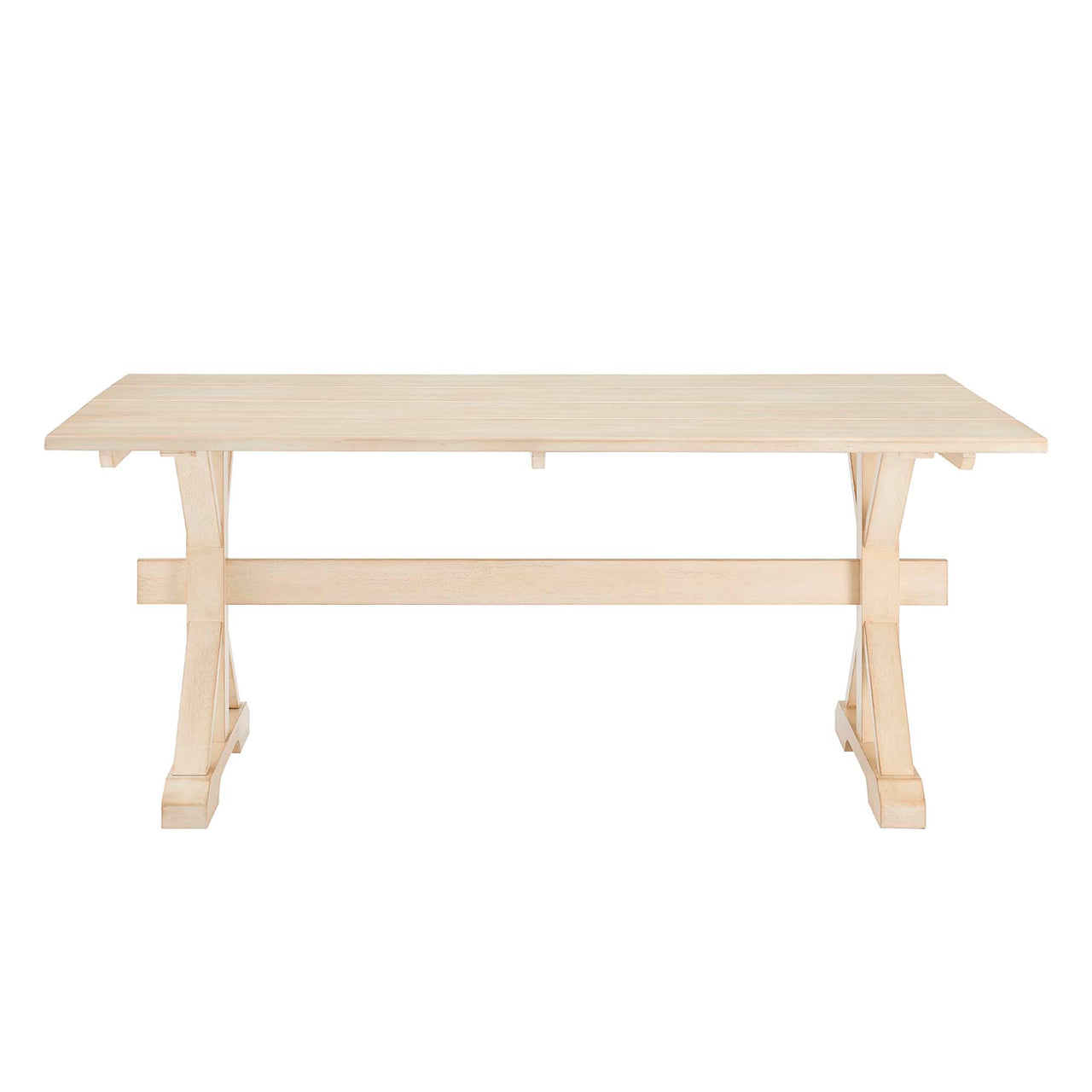 Picnic Dining Table, Natural Wood