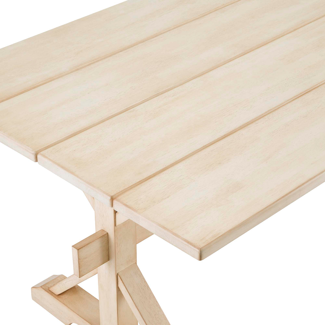 Picnic Dining Table, Natural Wood