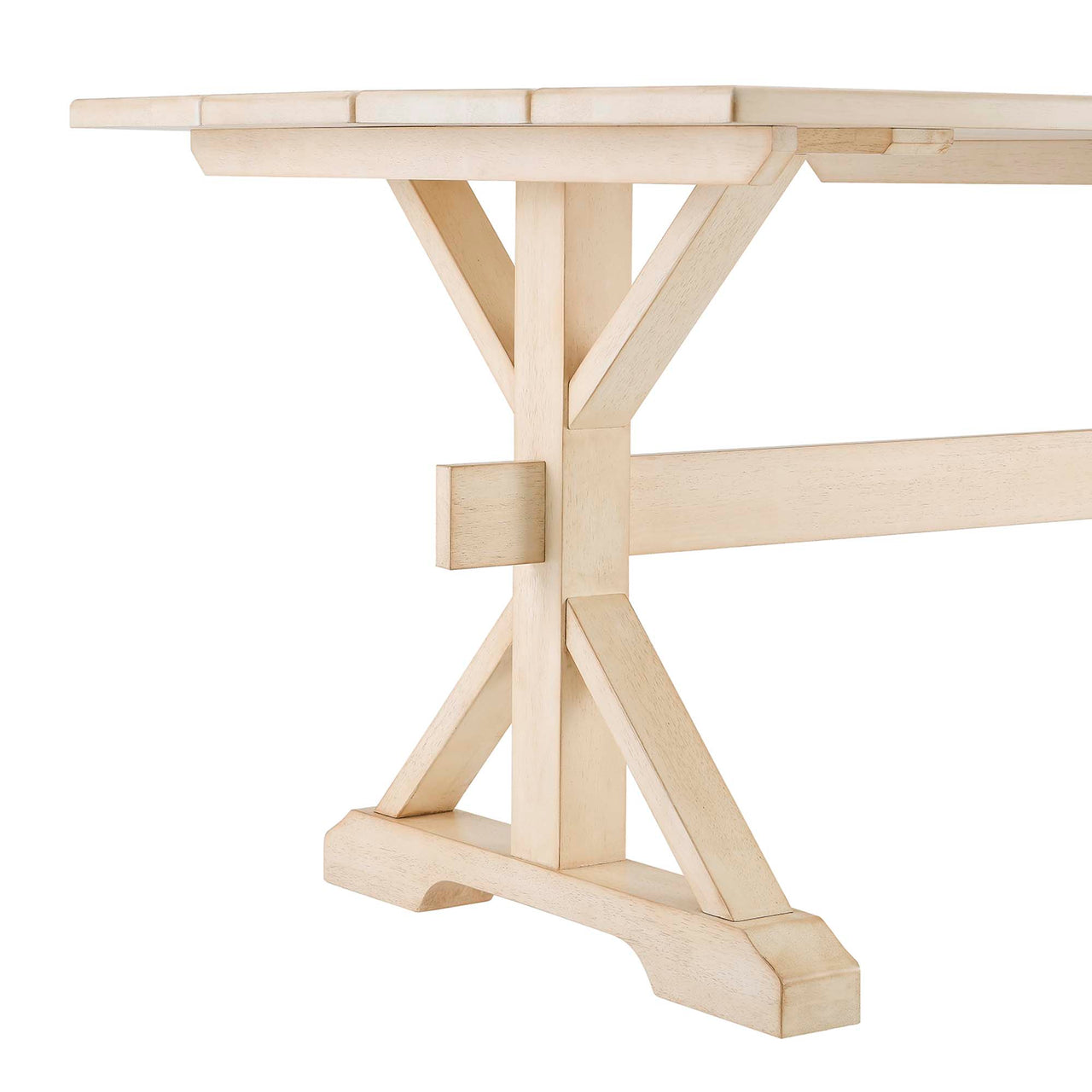 Picnic Dining Table, Natural Wood