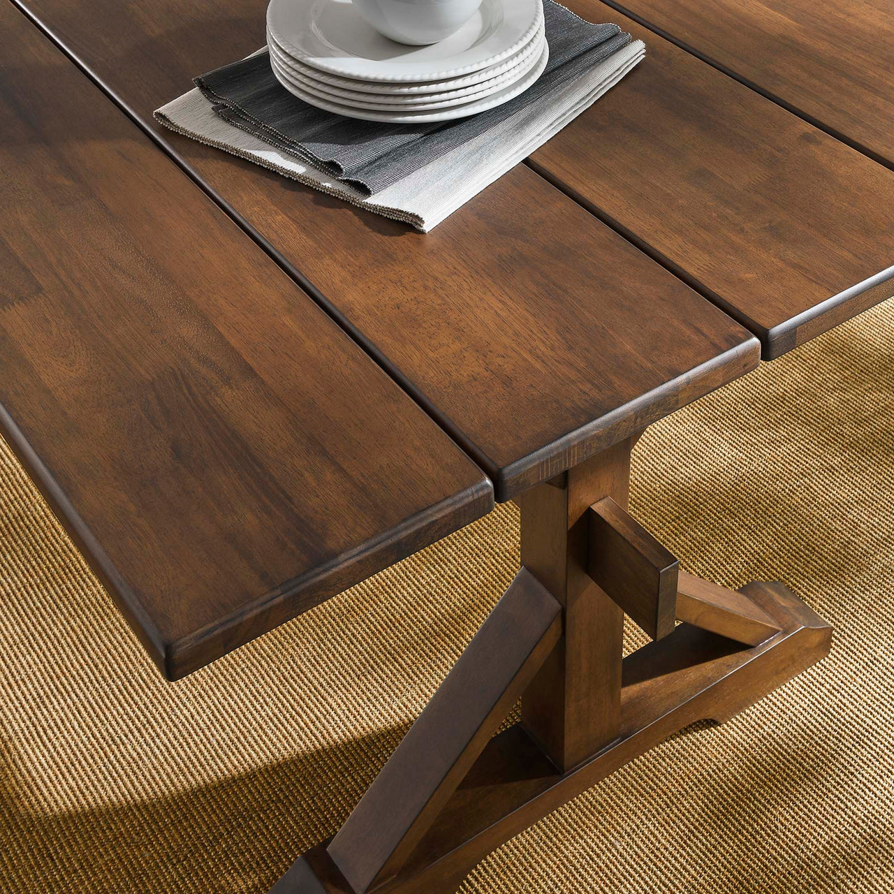 Picnic Dining Table, Walnut