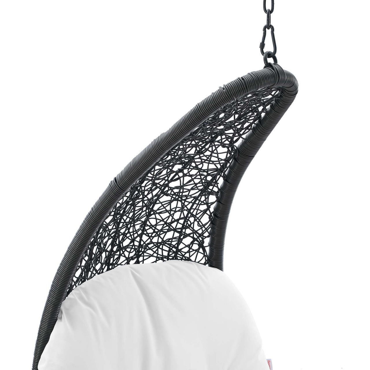 Magic Carpet Swing Chair, Light Gray & White