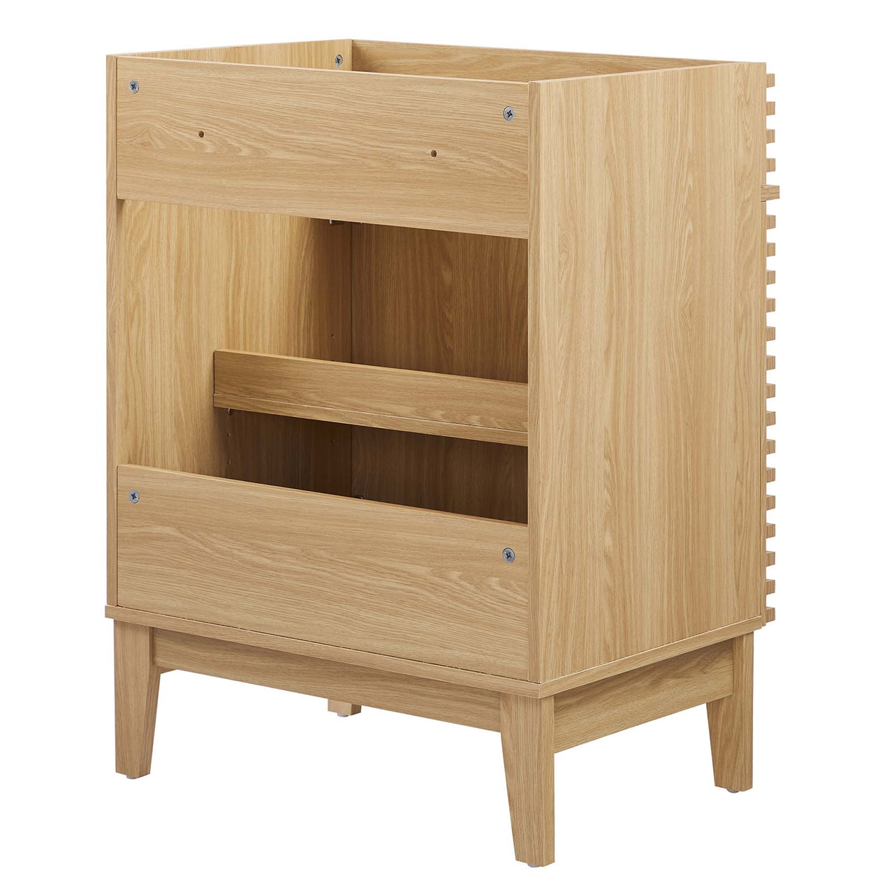 Ventra Vanity Base with Storage, Small, Oak