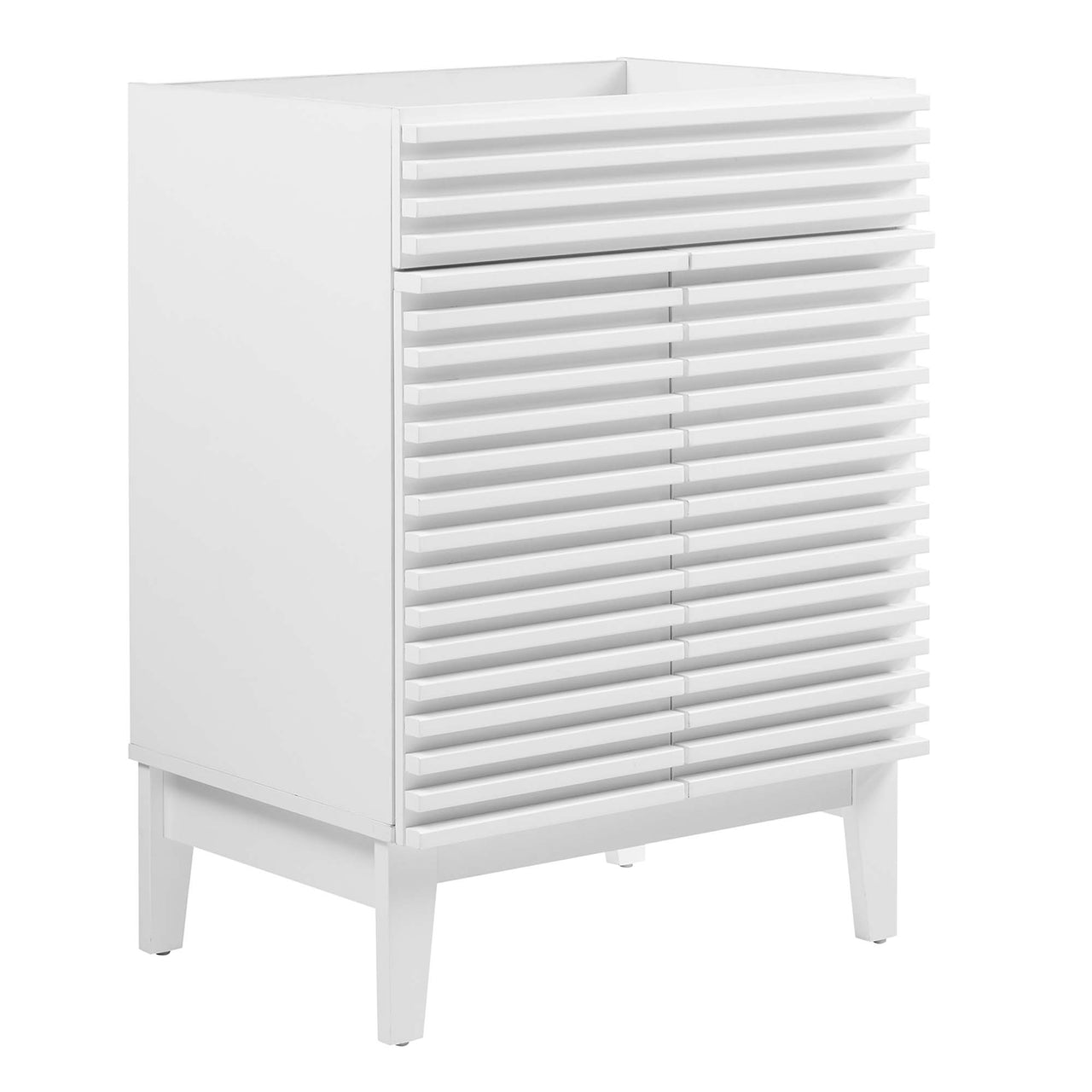 Ventra Vanity Base with Storage, Small, White