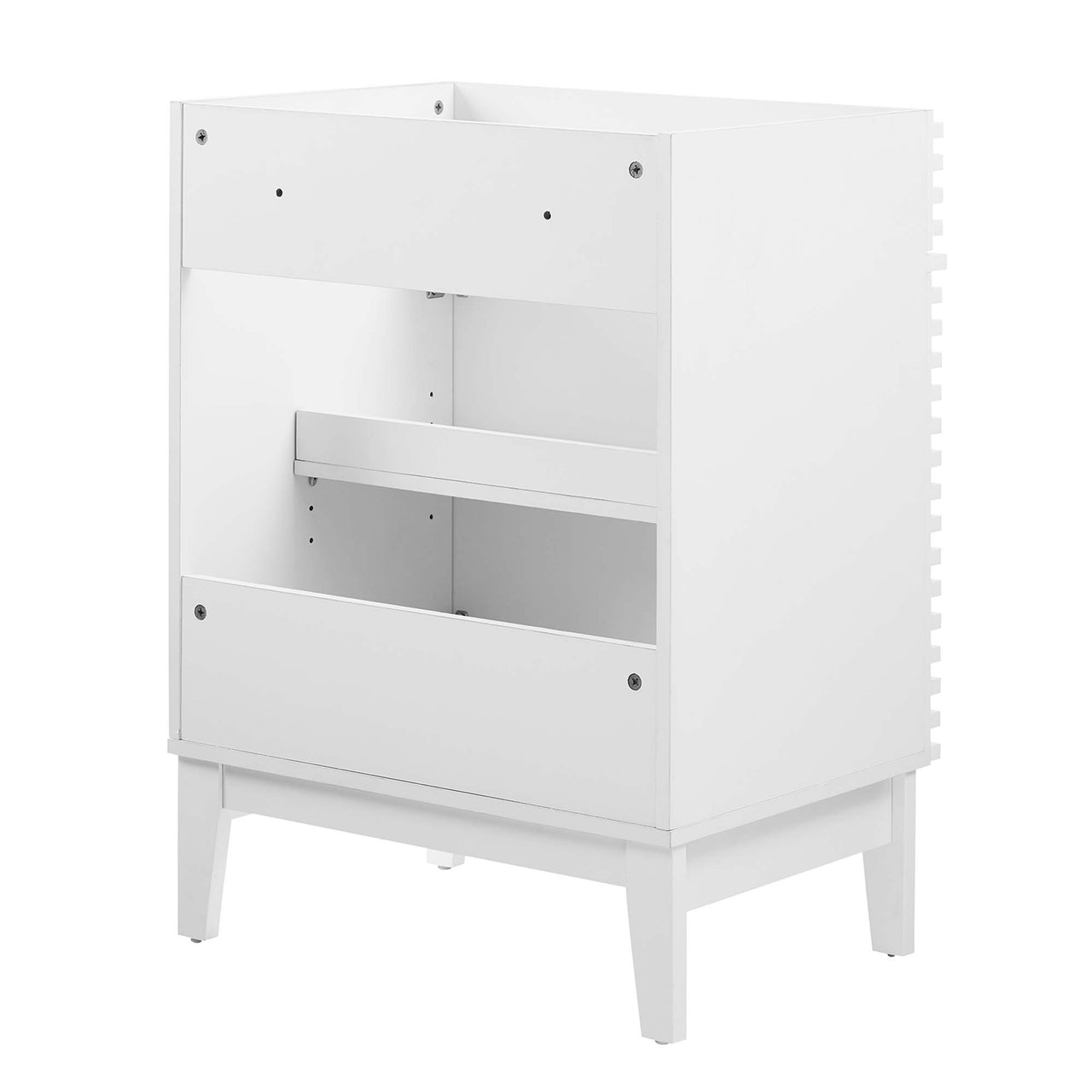 Ventra Vanity Base with Storage, Small, White