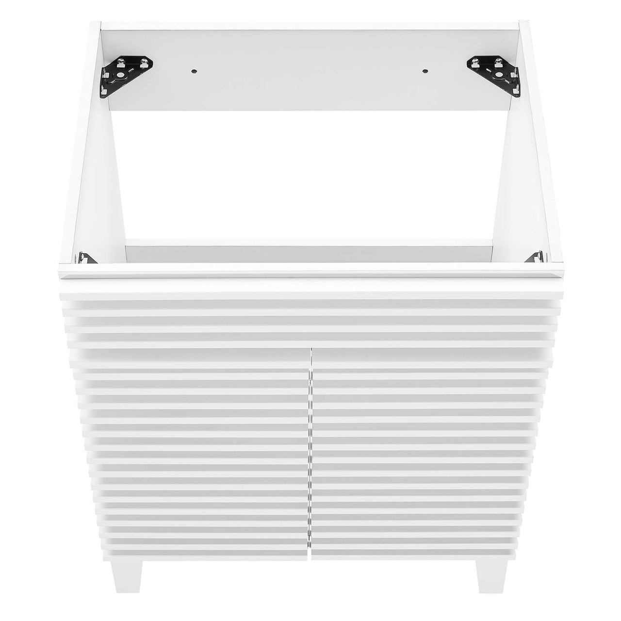 Ventra Vanity Base with Storage, Small, White