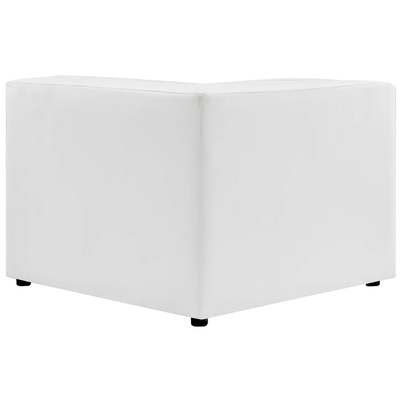 Coalesse Eco-Leather Corner Chair | Modular Sectional Component, White