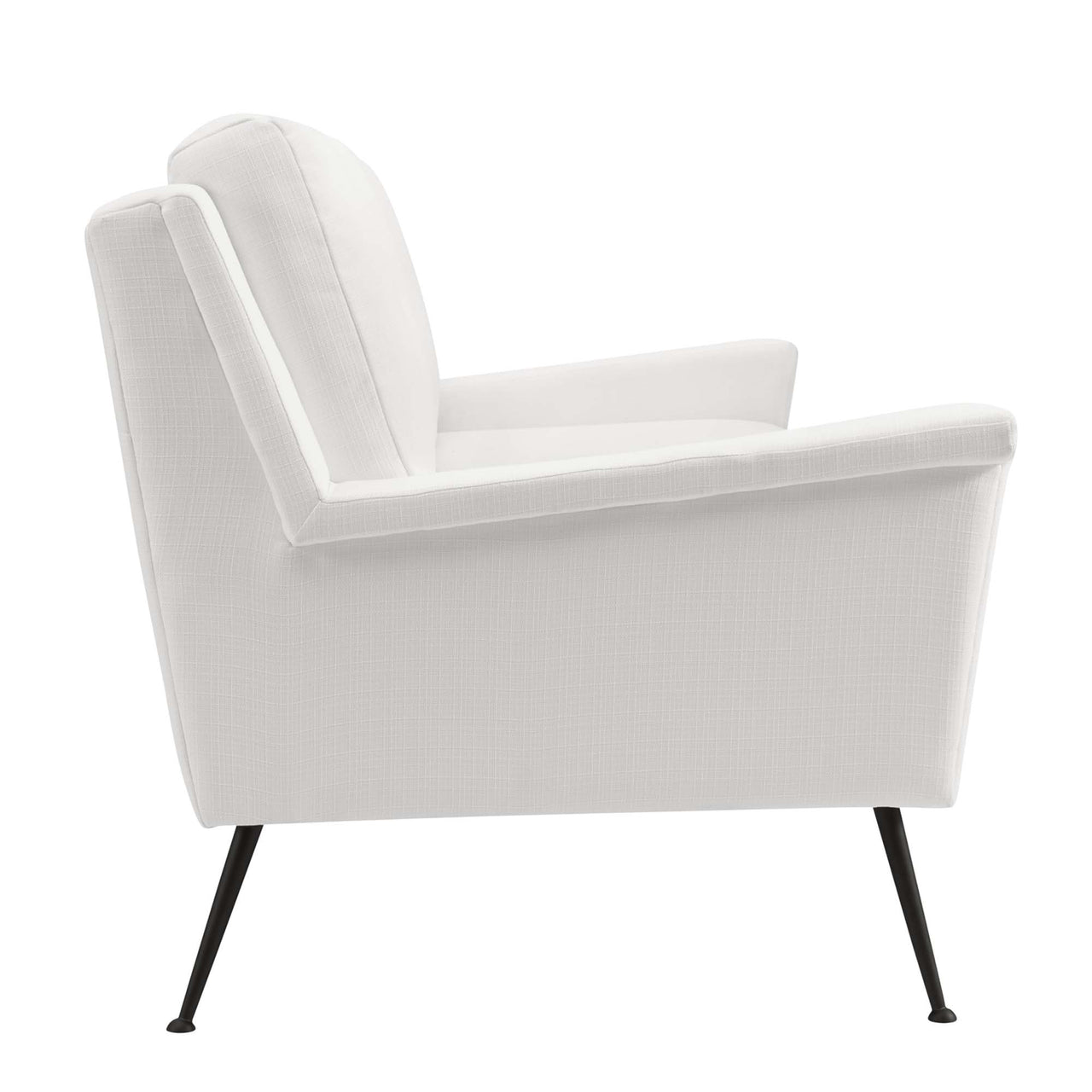 Peak Fabric Sofa, Black & White