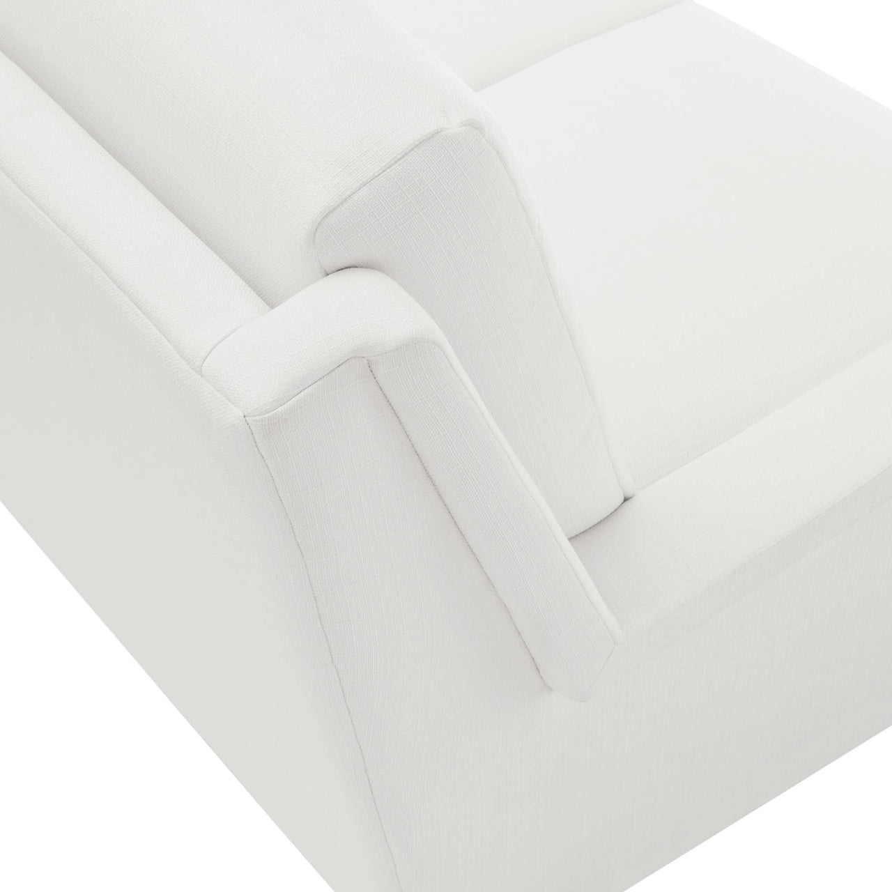 Peak Fabric Sofa, Black & White