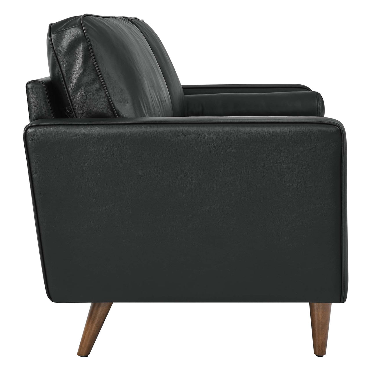 Bravien Leather Sofa, Black