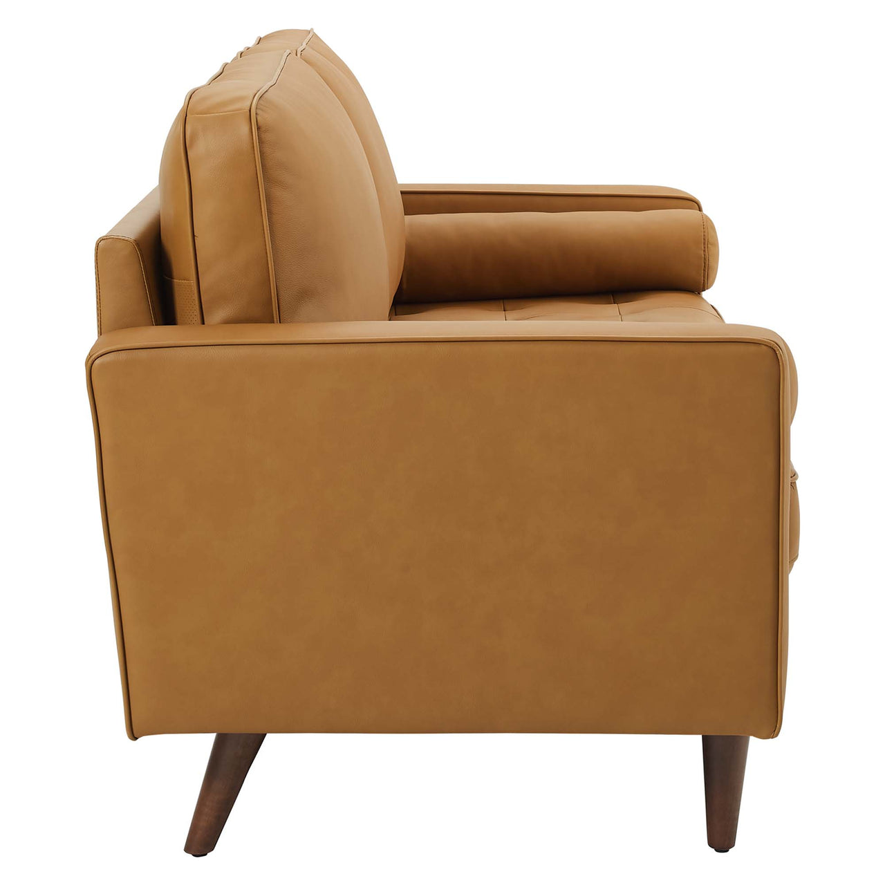 Bravien Leather Sofa, Tan