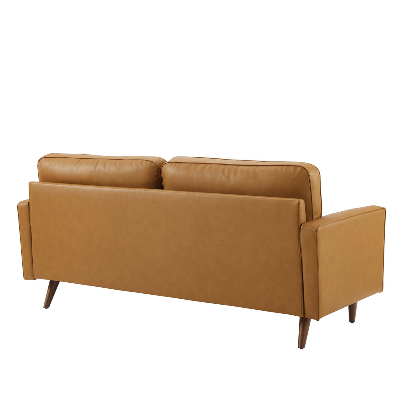 Bravien Leather Sofa, Tan