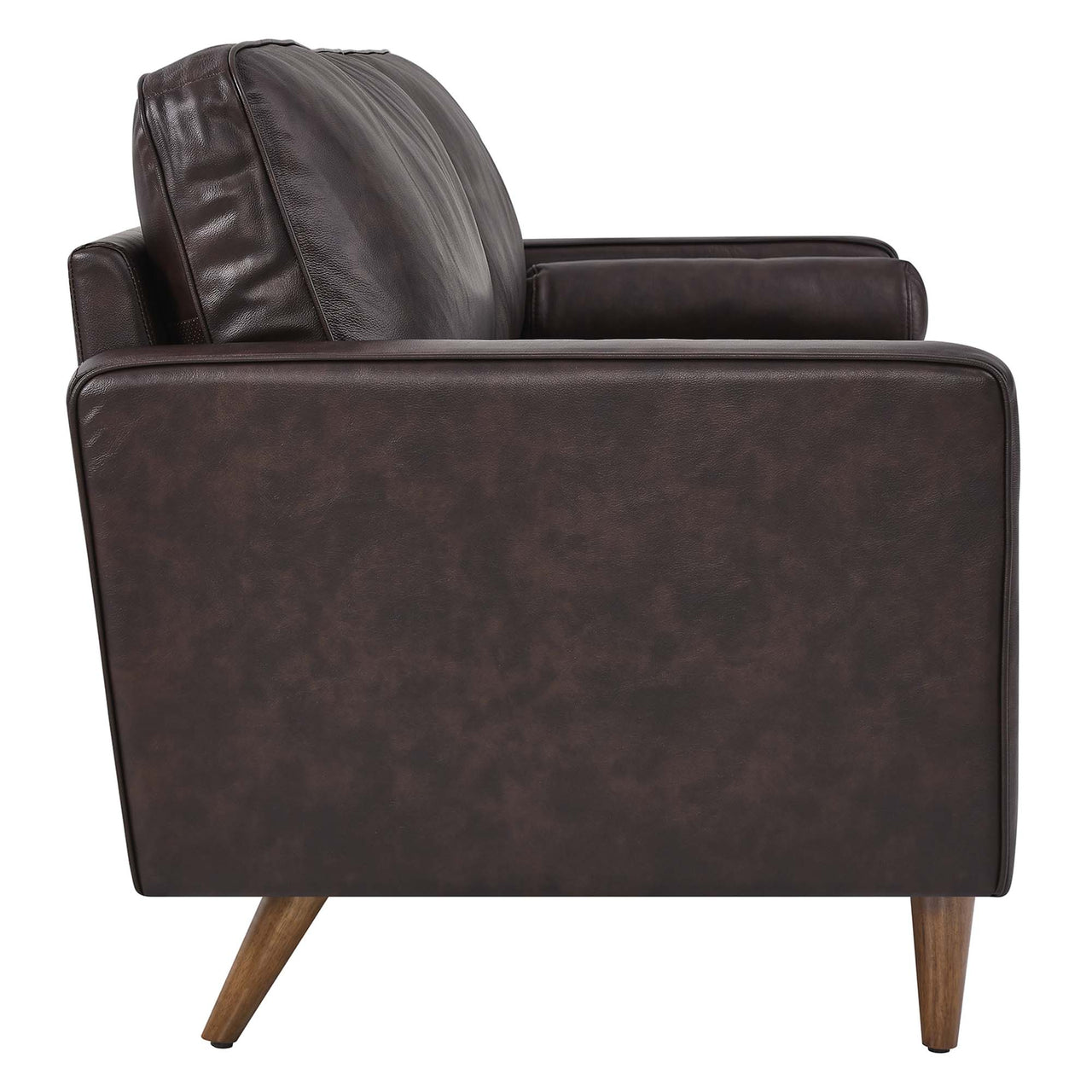 Bravien Leather Sofa, Brown