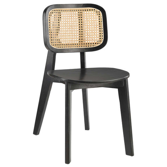 Lattice Dining Chair, Black