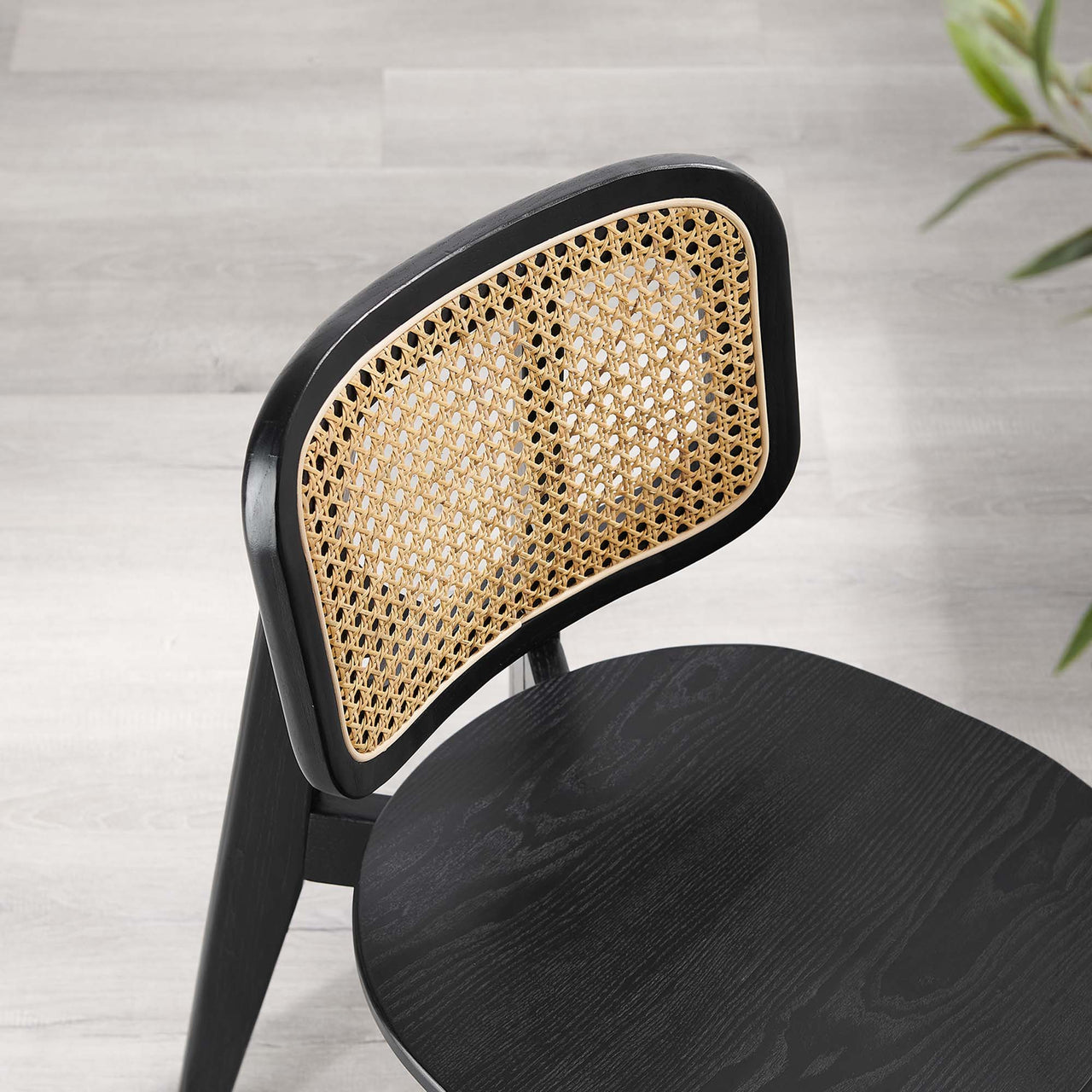 Lattice Dining Chair, Black