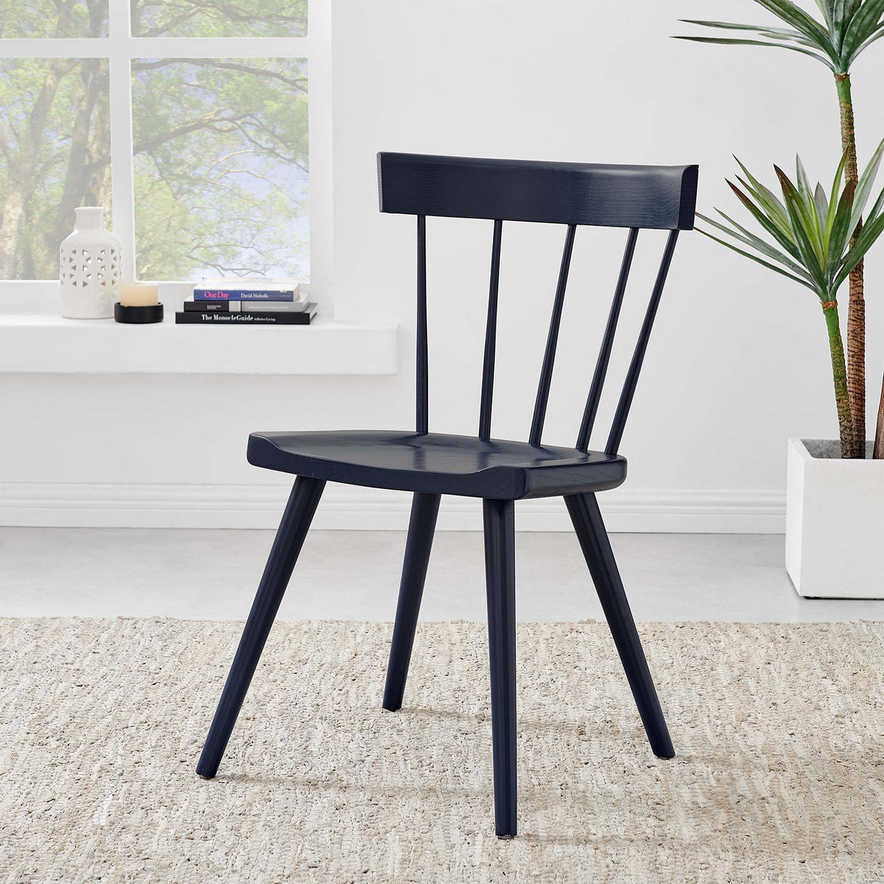 Goldilocks Dining Chair, Dark Blue