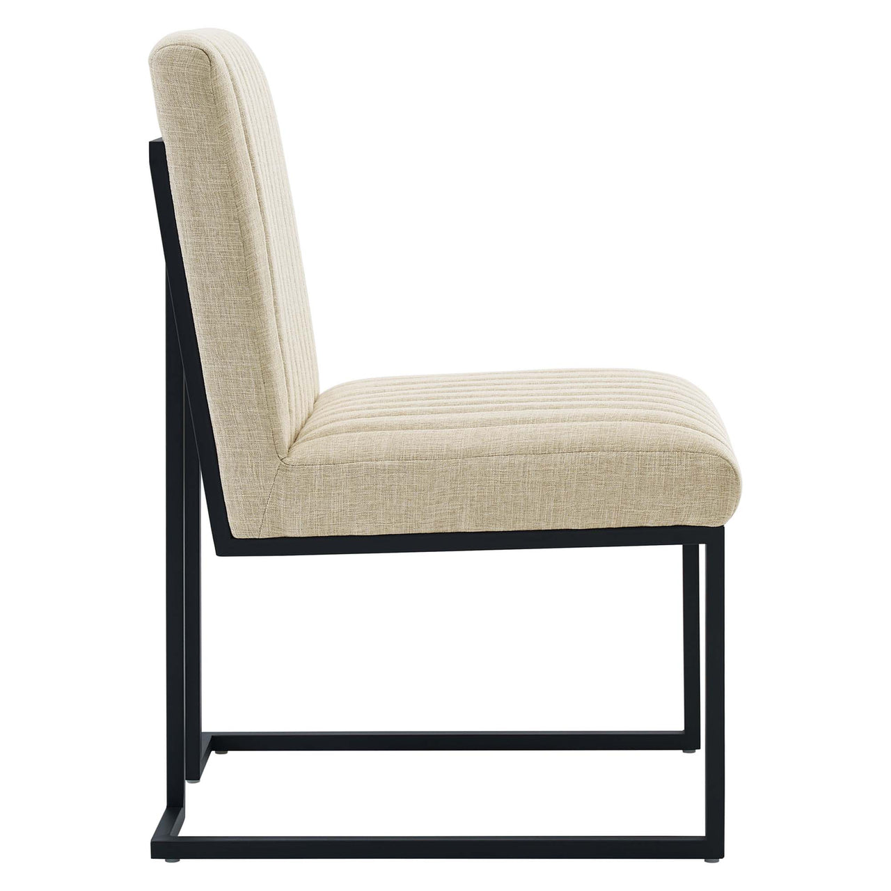 Mira Fabric Dining Chair, Beige