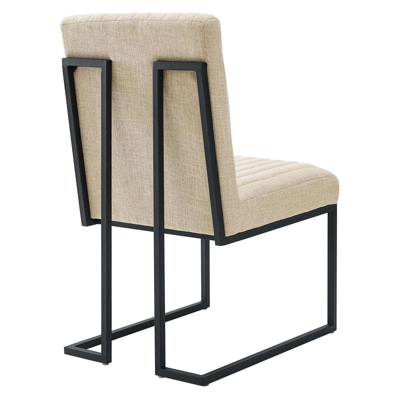 Mira Fabric Dining Chair, Beige