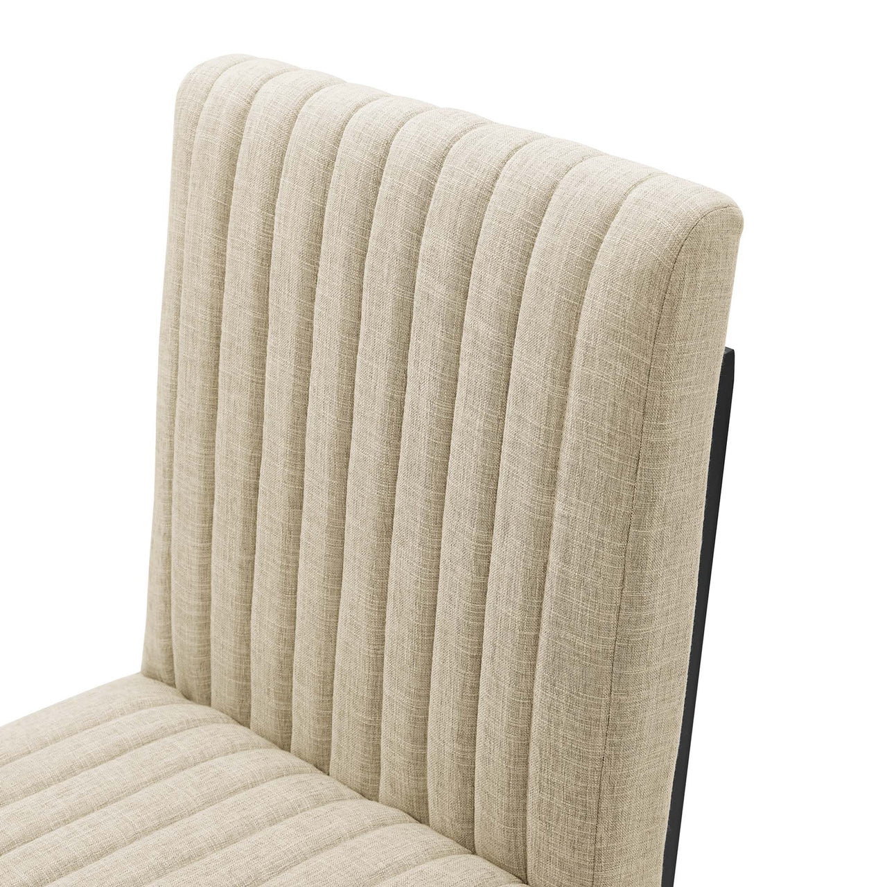 Mira Fabric Dining Chair, Beige