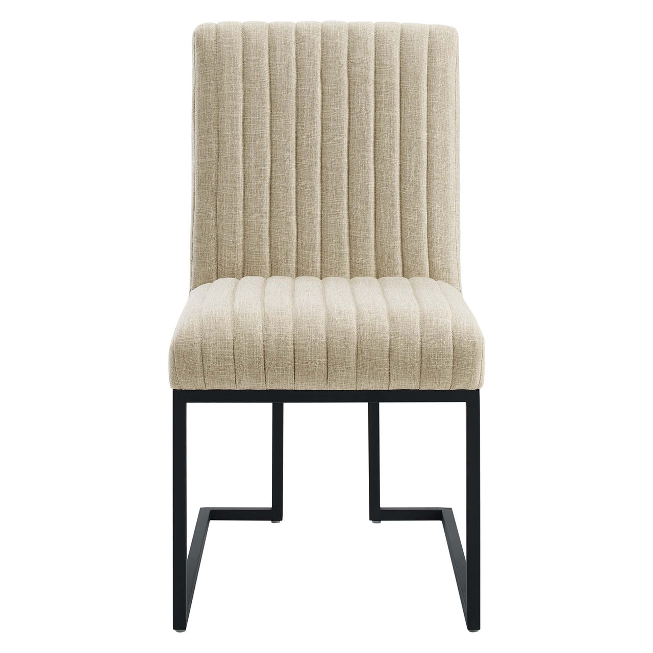 Mira Fabric Dining Chair, Beige