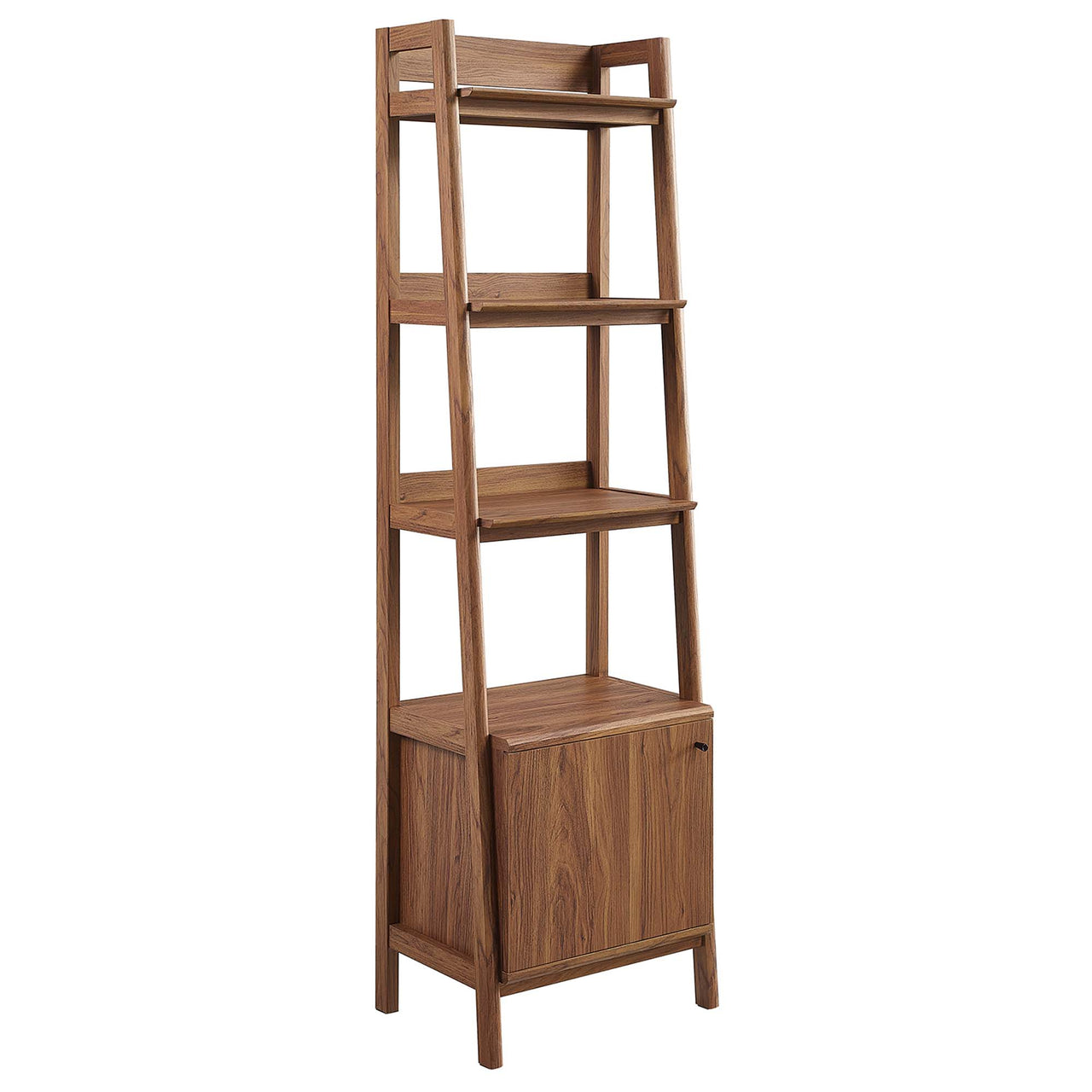 Scaffold Tiered Shelf, Small, Walnut