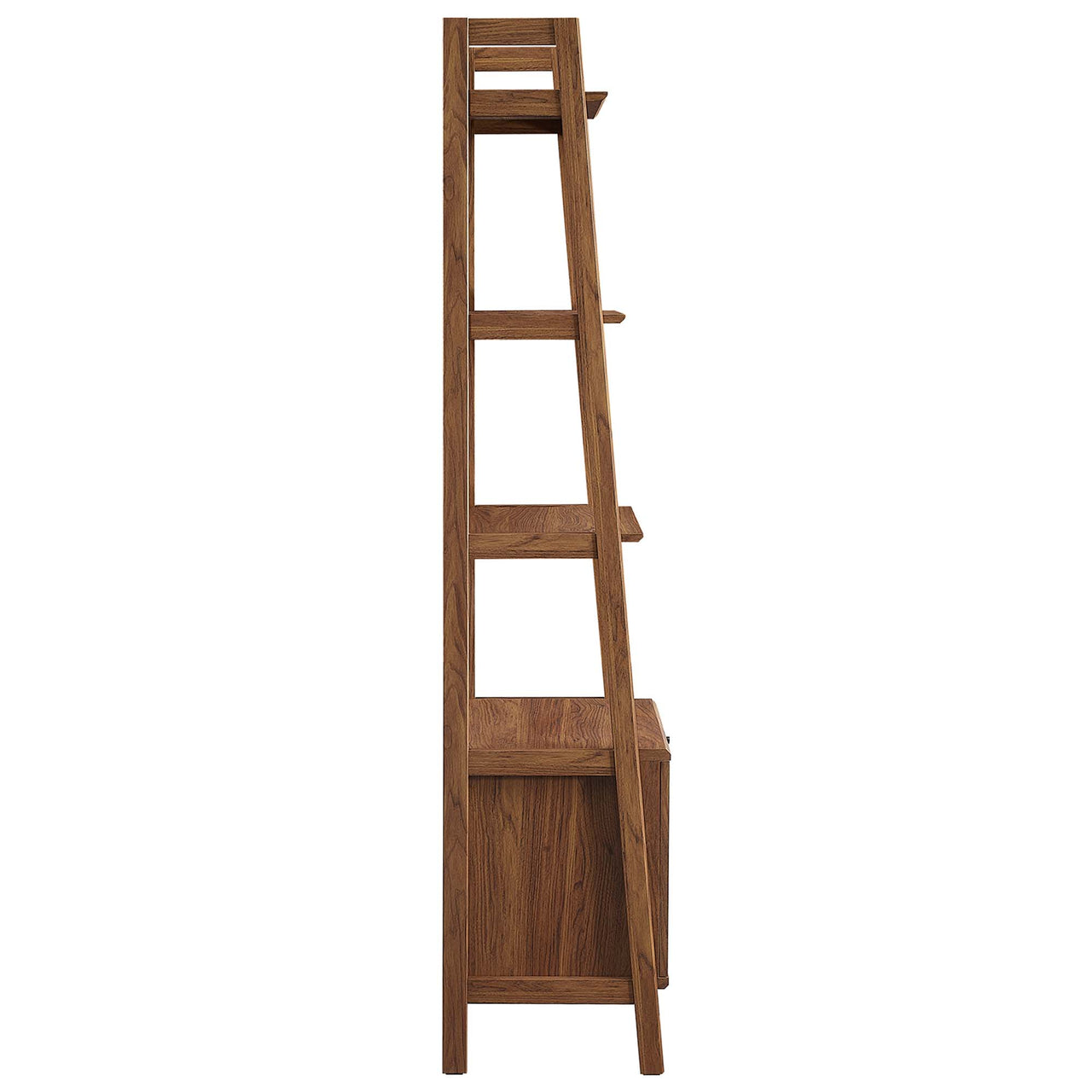 Scaffold Tiered Shelf, Small, Walnut