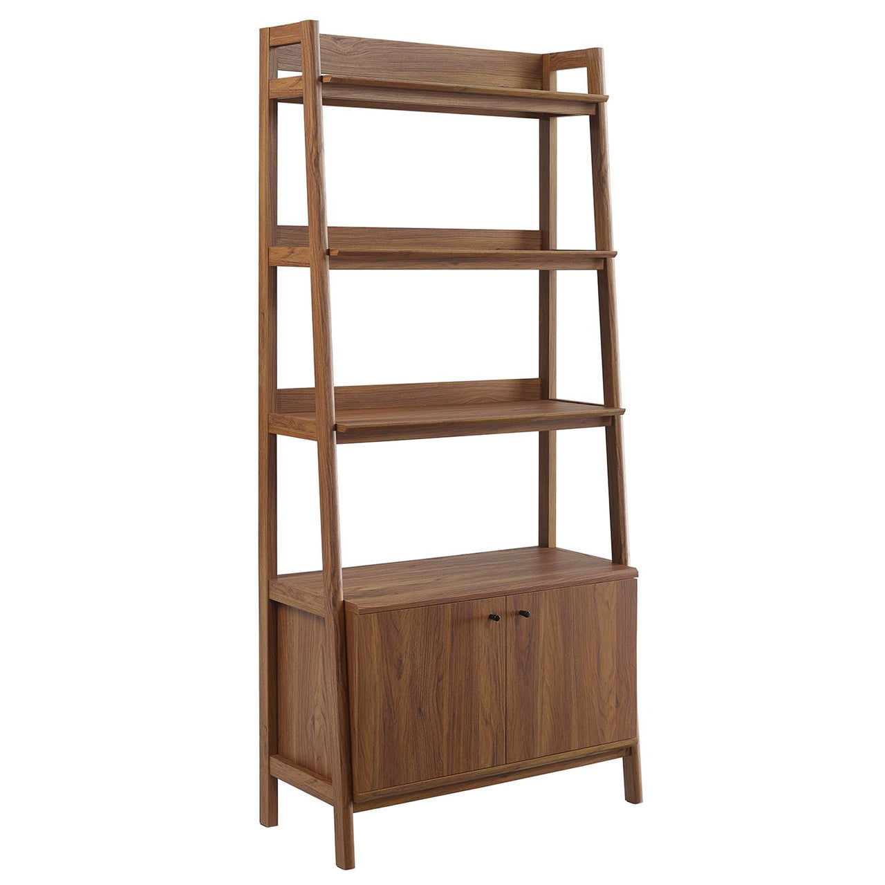 Scaffold Tiered Shelf, Large, Walnut