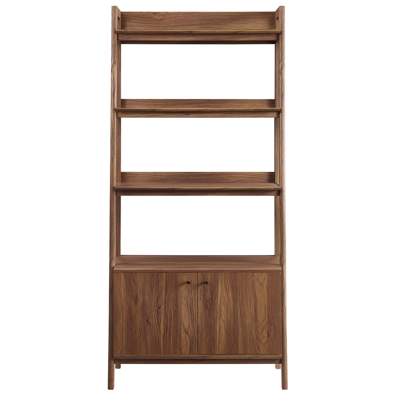 Scaffold Tiered Shelf, Large, Walnut