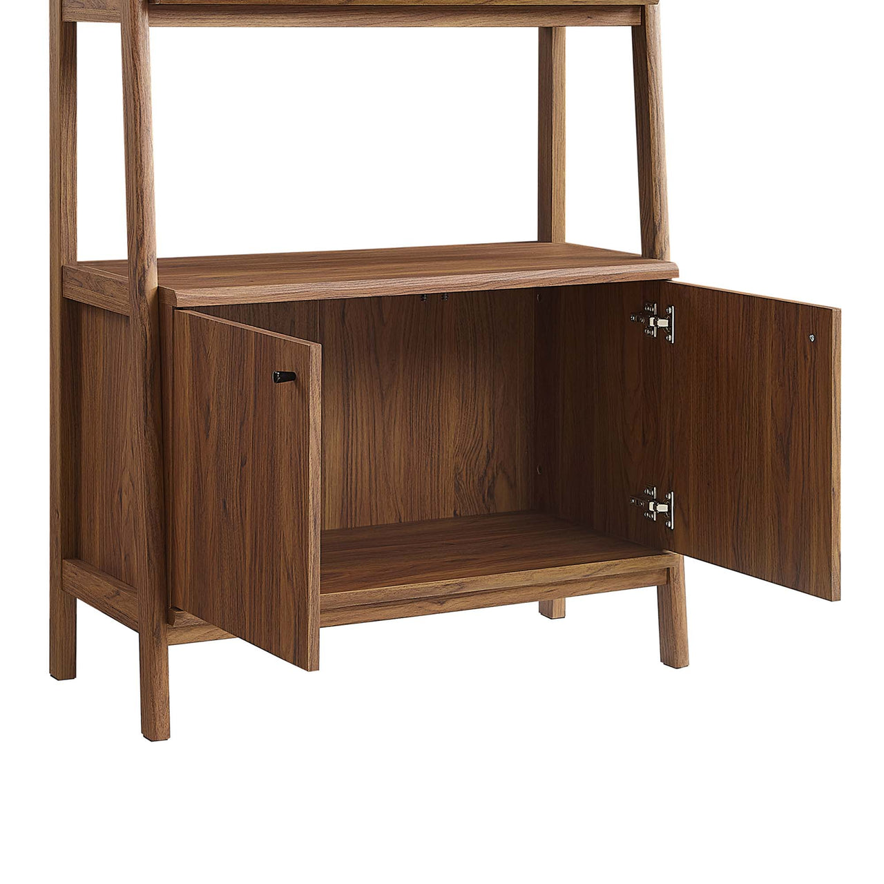 Scaffold Tiered Shelf, Large, Walnut