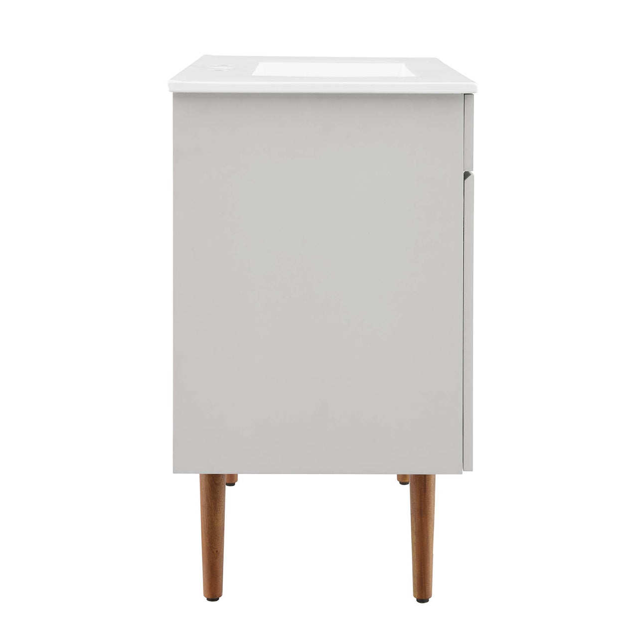 Arwyn Vanity Unit, Large, Gray & White