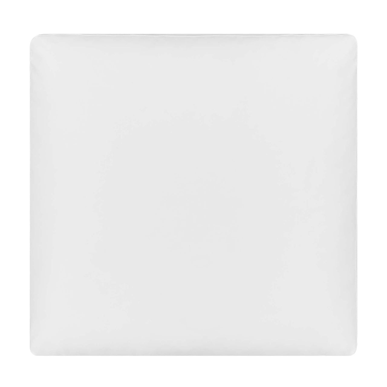 Angelic Cloudblend Eco-Leather Ottoman | Modular Sectional Component, White