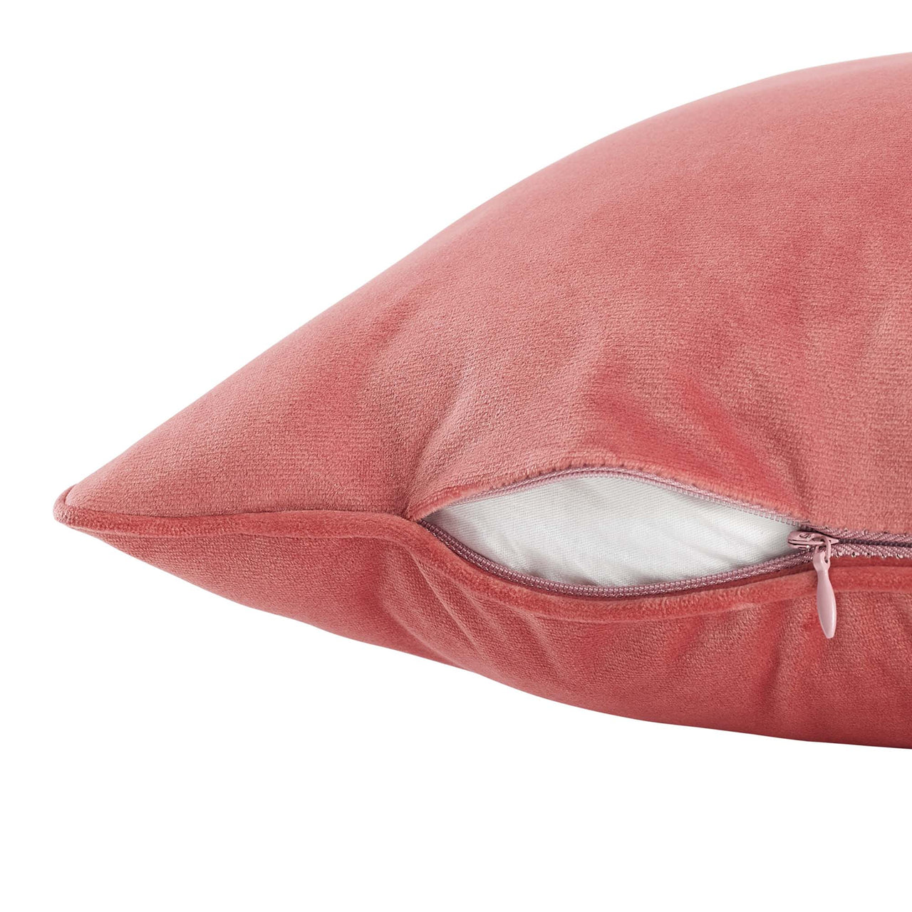 Velisse Luxe Velvet Throw Pillow, Large, Blossom