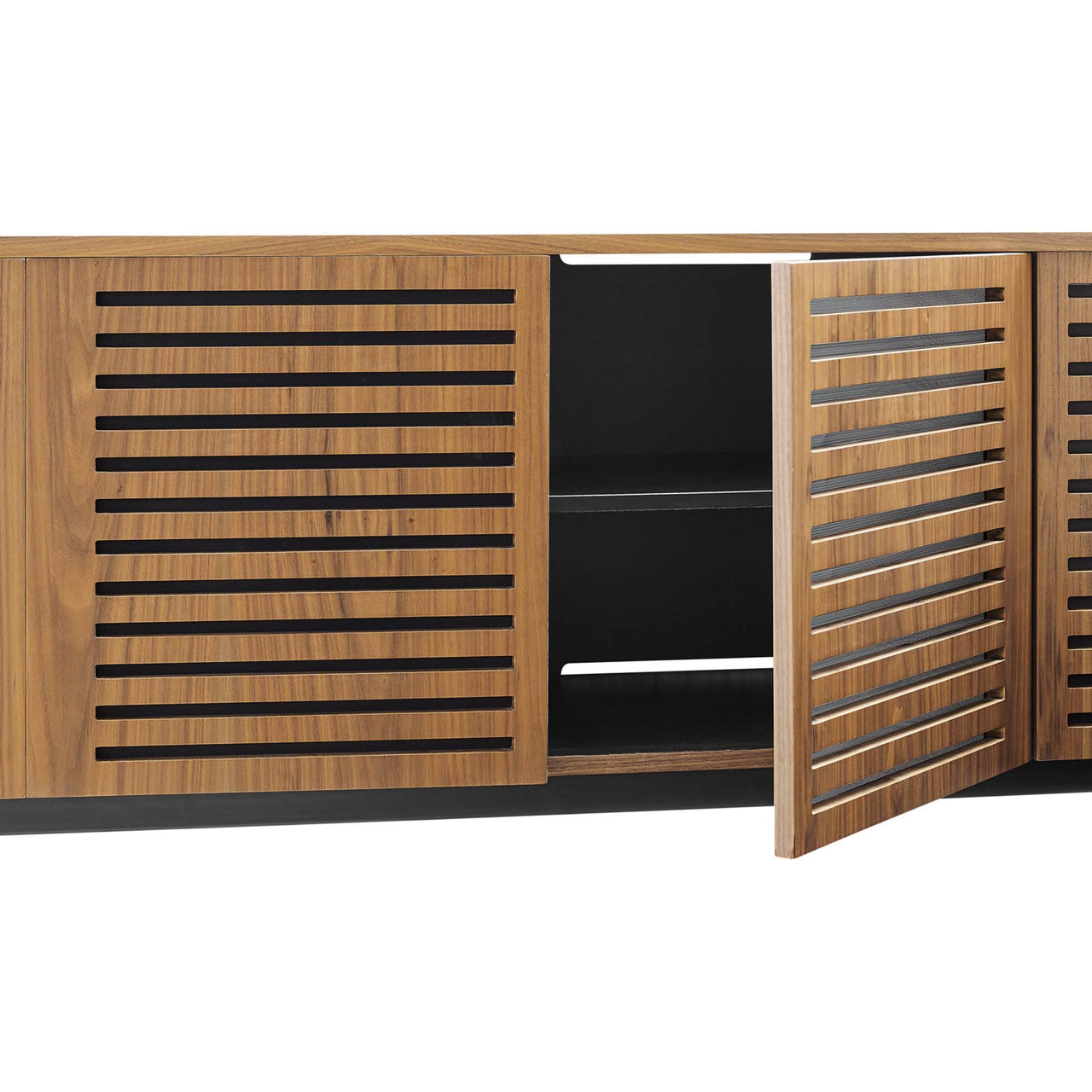 Keeper TV Stand, Large, Walnut