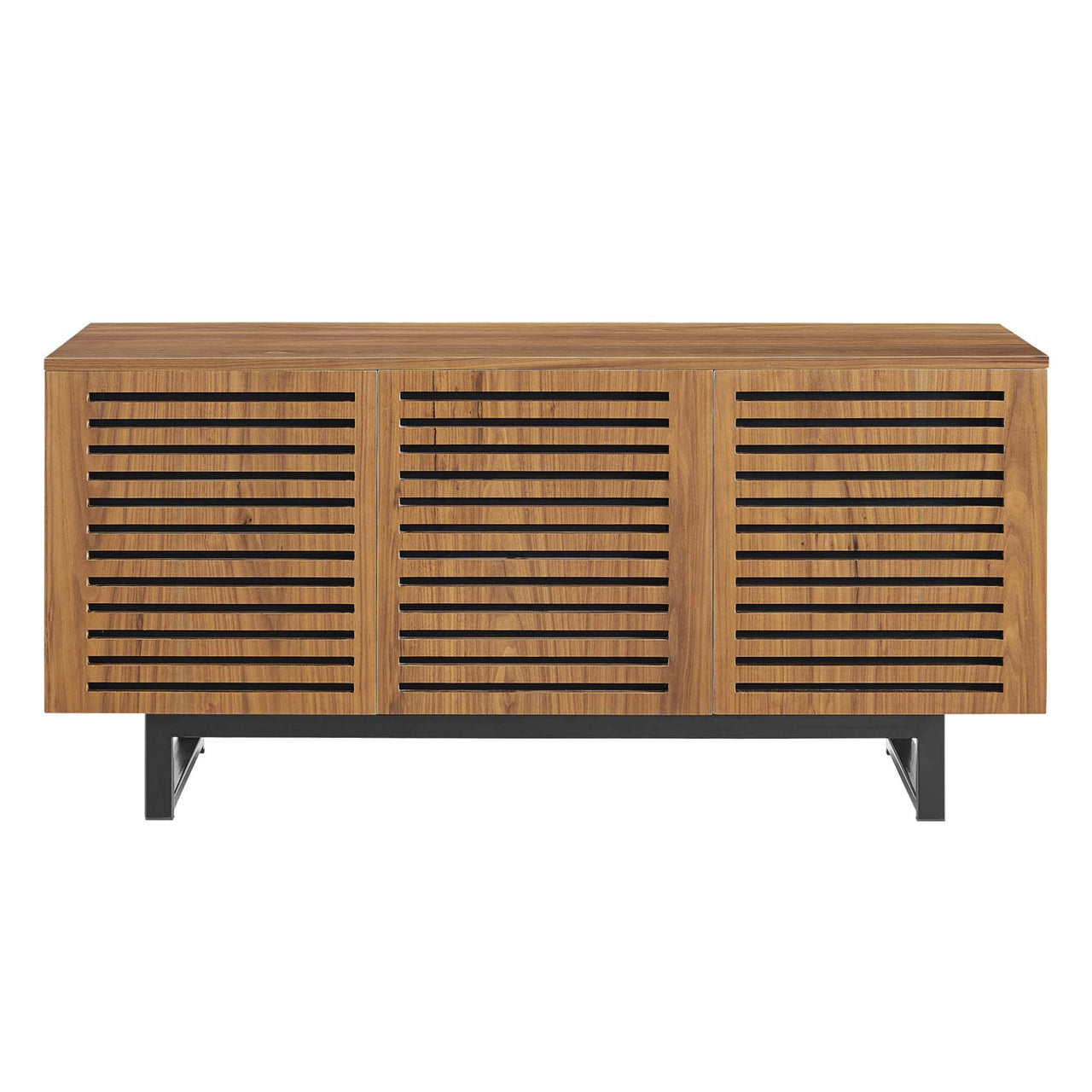 Keeper TV Stand, Small, Walnut