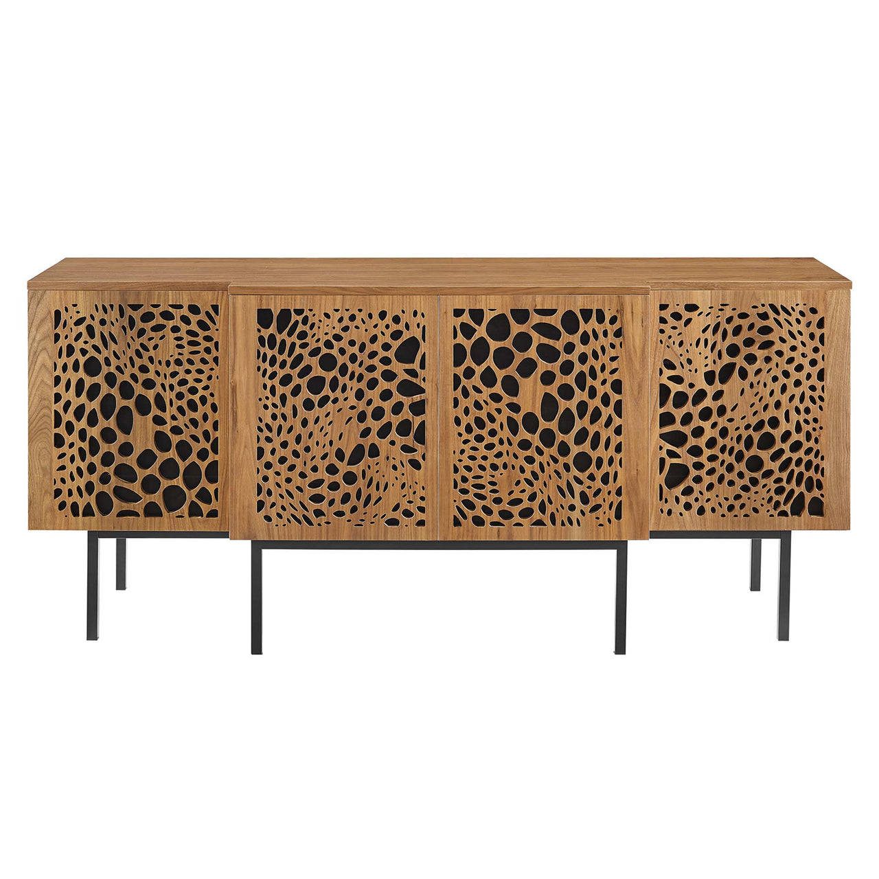 Olythea Sideboard | TV Stand, Walnut