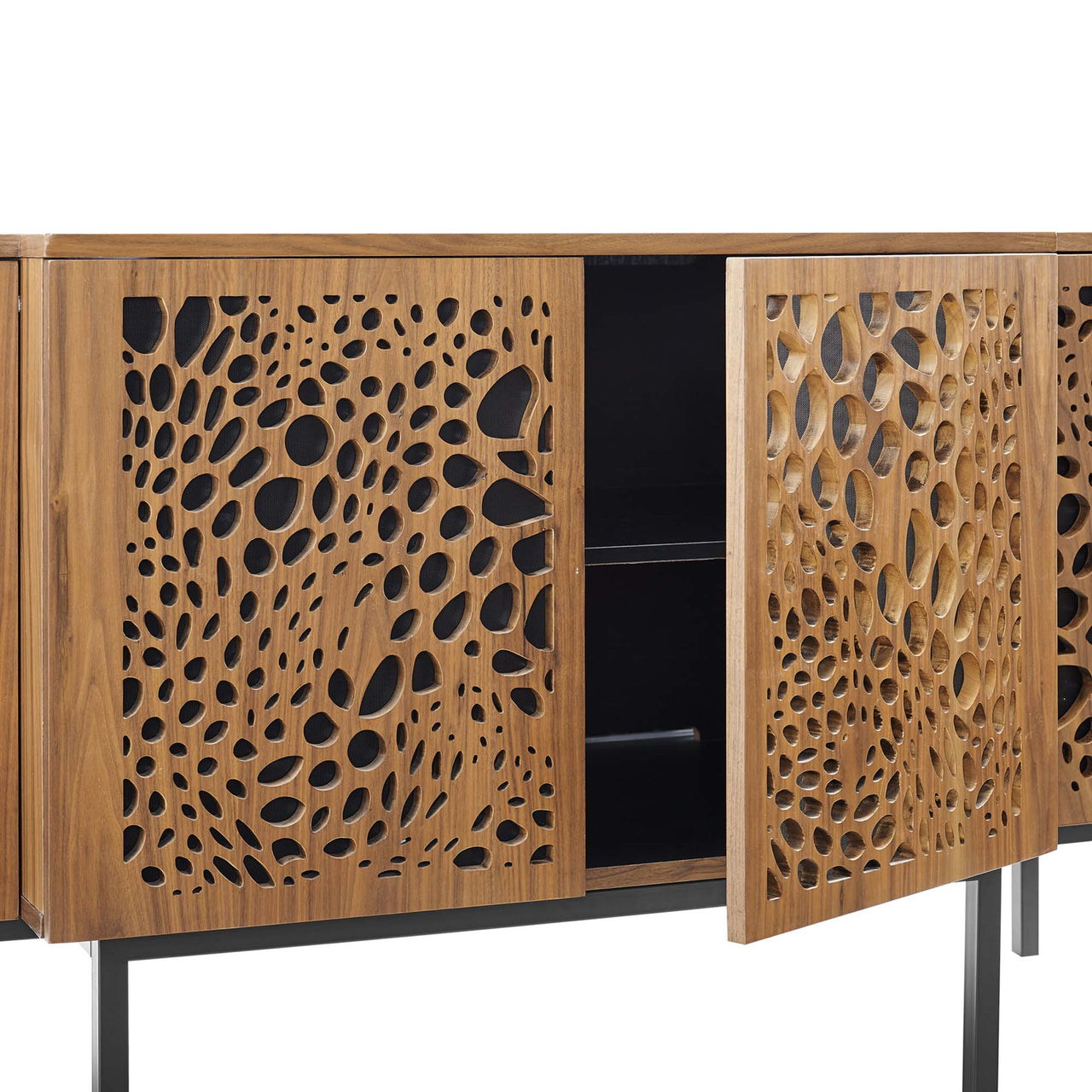 Olythea Sideboard | TV Stand, Walnut