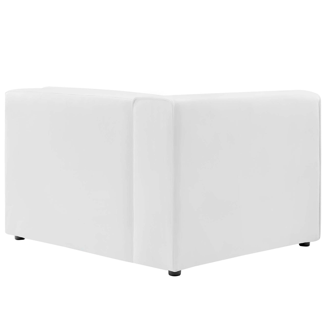 Coalesse 2-Piece Eco-Leather Loveseat Sectional, White
