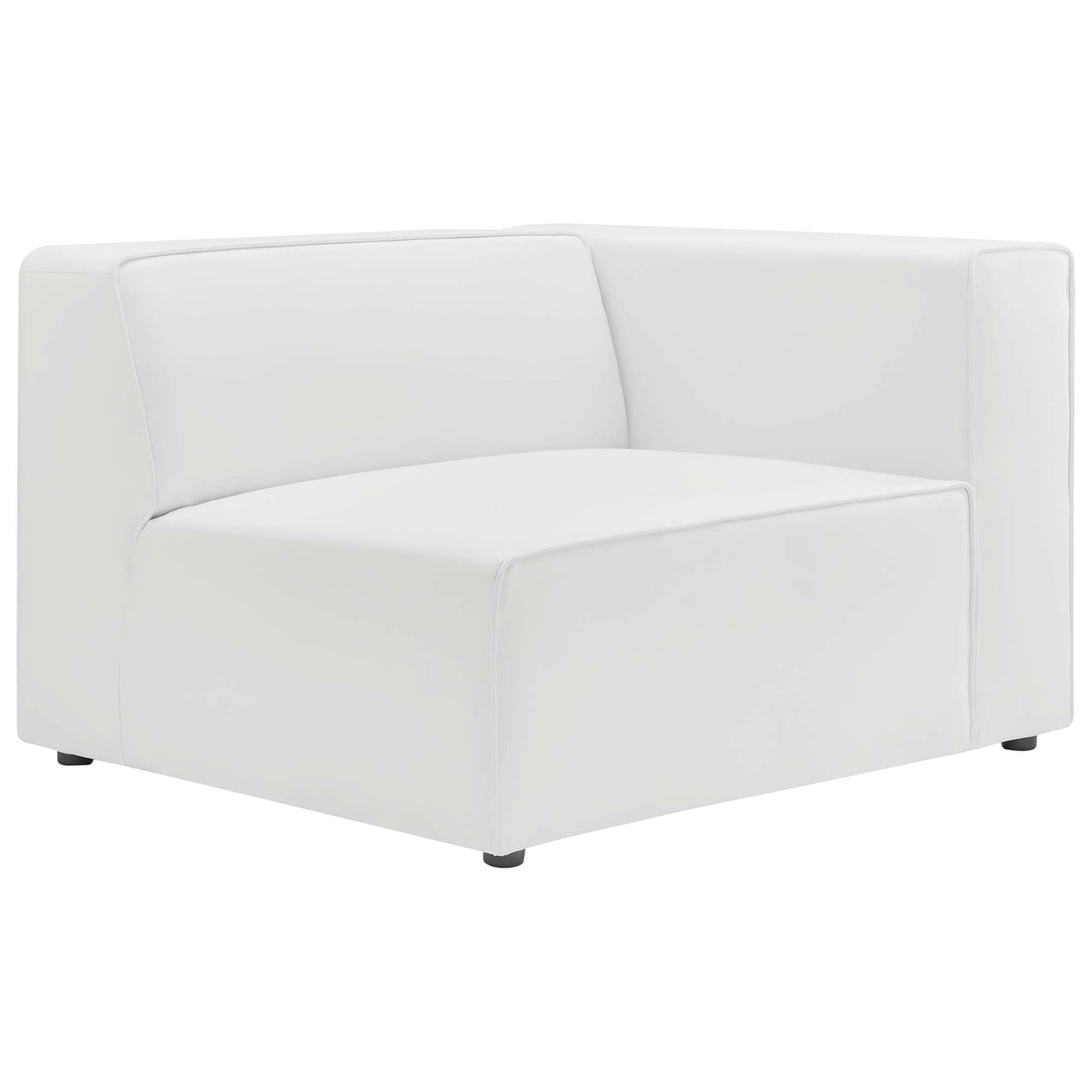 Coalesse 3-Piece Eco-Leather Sofa Sectional, White