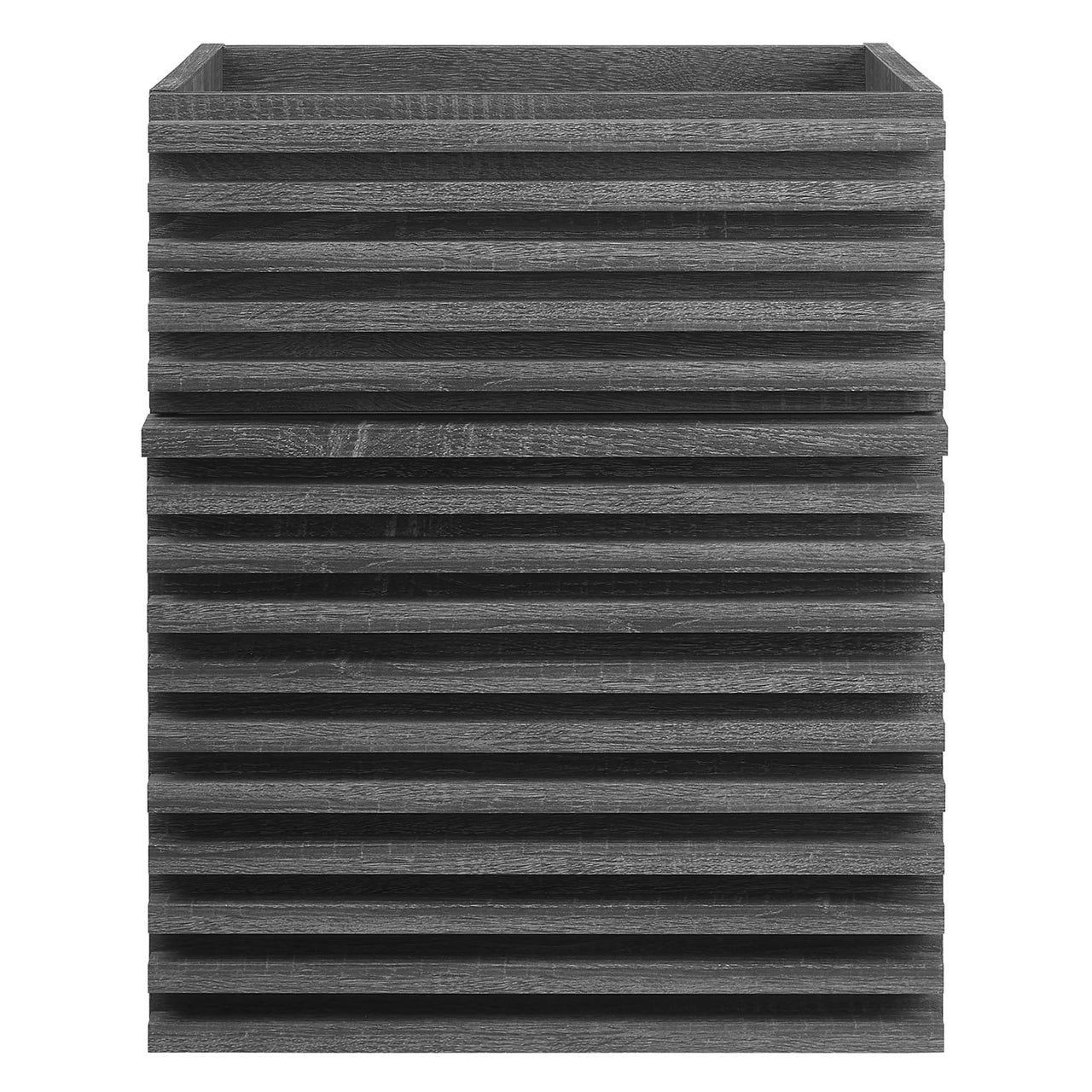 Ventra Floating Vanity Base with Storage, Extra Small, Charcoal