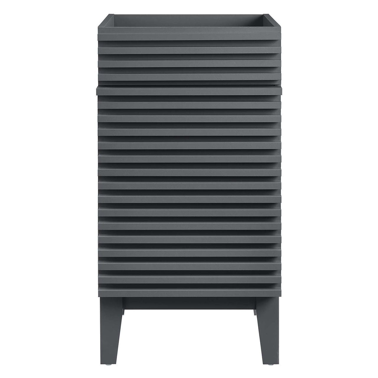 Ventra Vanity Base with Storage, Extra Small, Gray