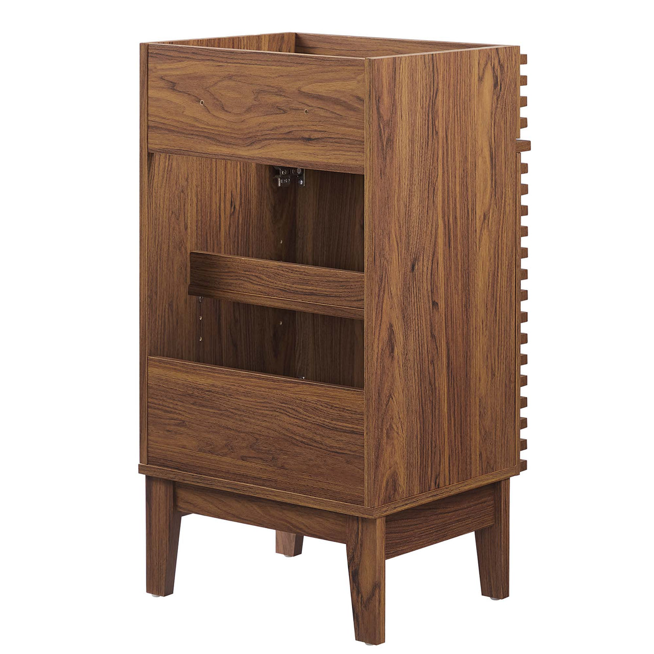 Ventra Vanity Base with Storage, Extra Small, Walnut