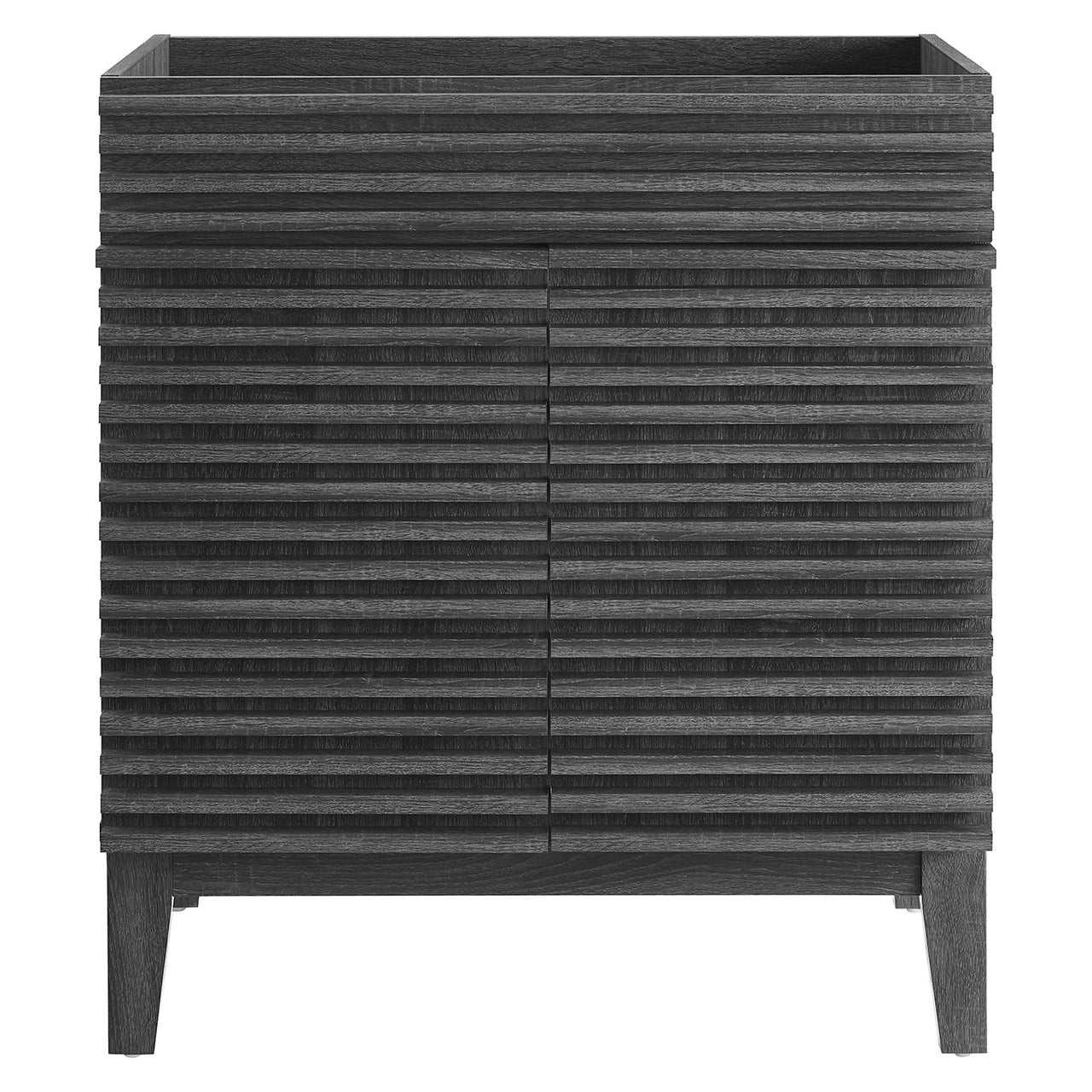 Ventra Vanity Base with Storage, Medium, Charcoal