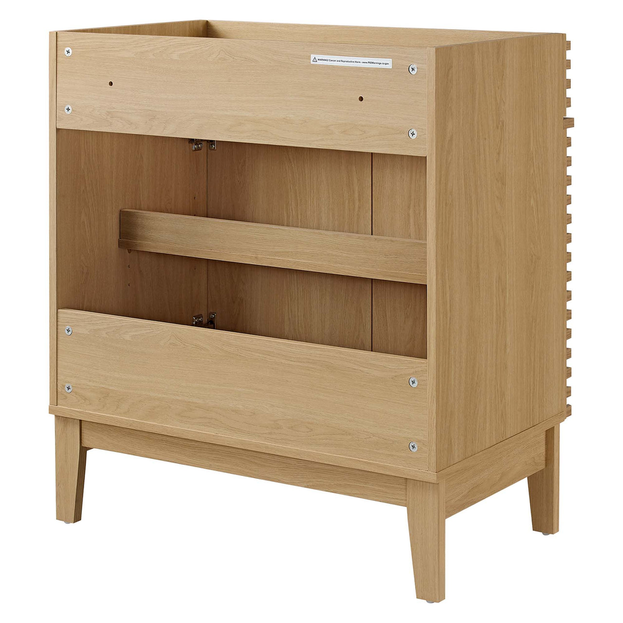 Ventra Vanity Base with Storage, Medium, Oak