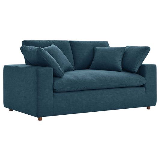 Angelic Cloudblend Loveseat, Azure