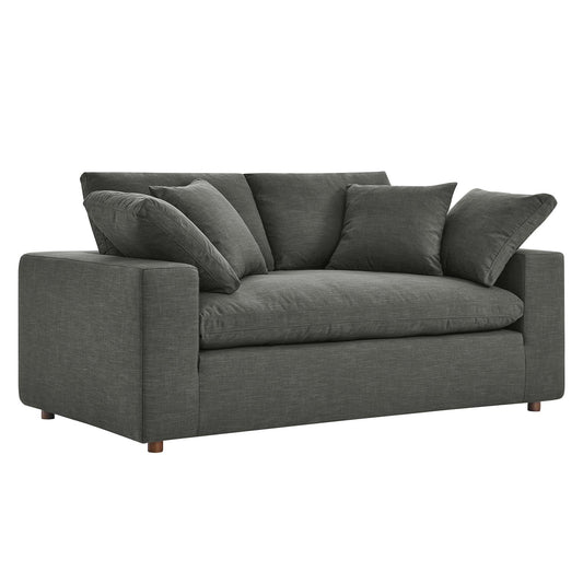 Angelic Cloudblend Loveseat, Gray