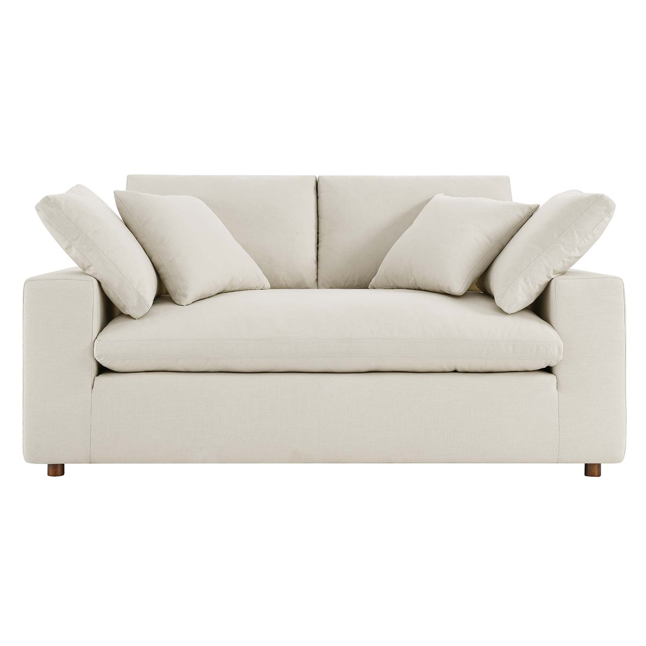Angelic Cloudblend Loveseat, Light Beige